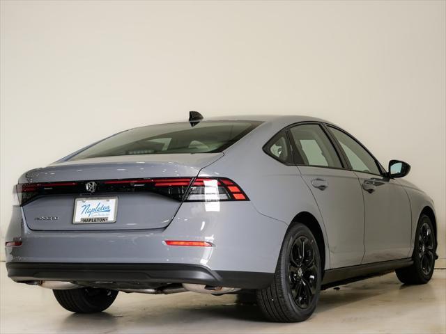 new 2025 Honda Accord car, priced at $30,705