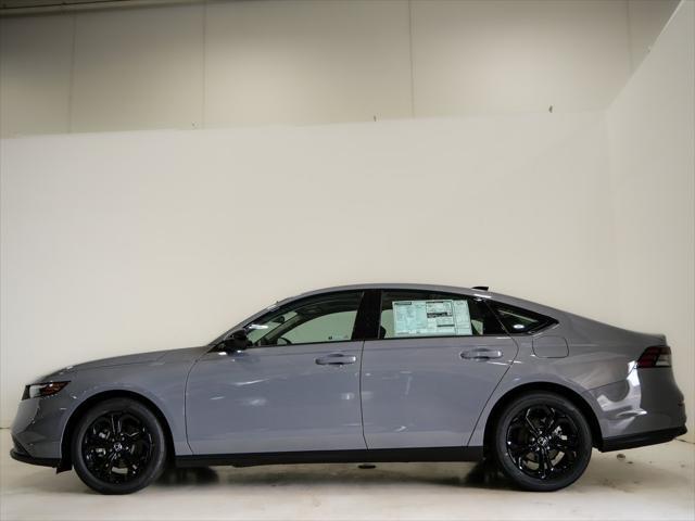 new 2025 Honda Accord car, priced at $30,705