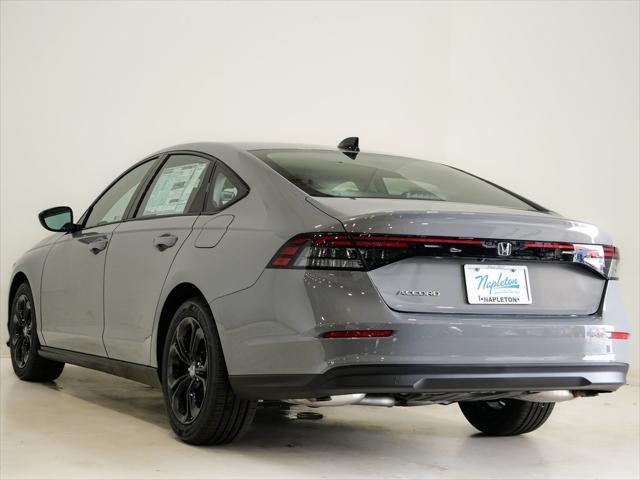new 2025 Honda Accord car, priced at $30,705