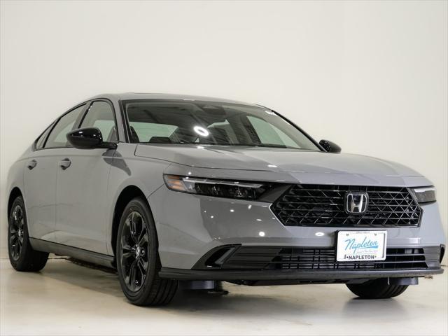 new 2025 Honda Accord car, priced at $30,705