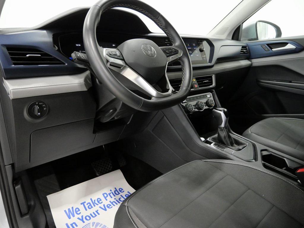 used 2024 Volkswagen Taos car, priced at $21,000