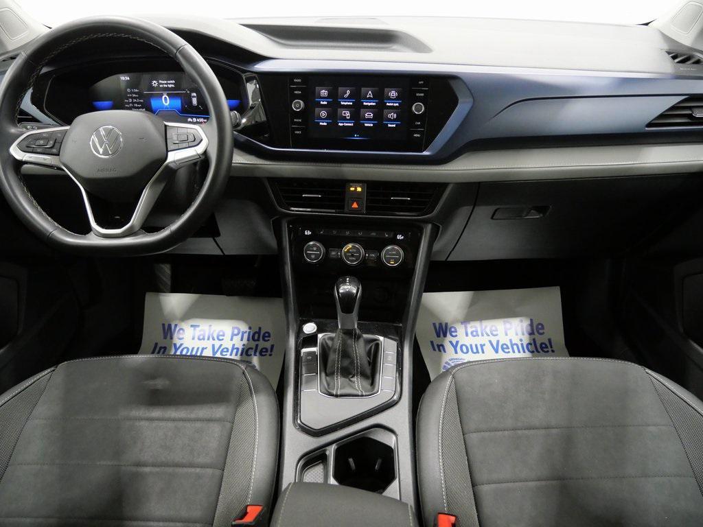 used 2024 Volkswagen Taos car, priced at $21,000