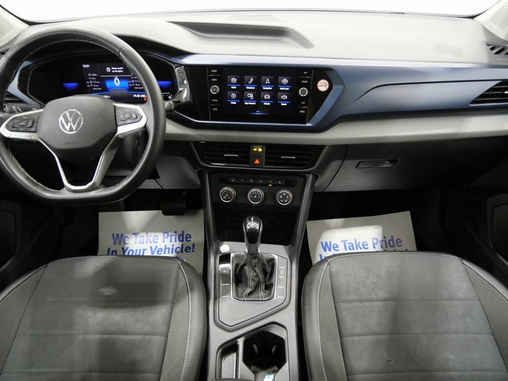 used 2022 Volkswagen Taos car, priced at $18,000