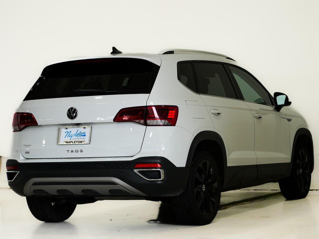 used 2022 Volkswagen Taos car, priced at $18,000