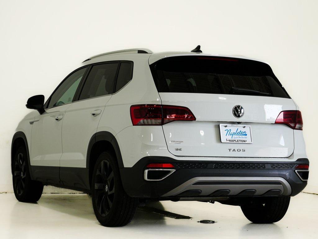 used 2022 Volkswagen Taos car, priced at $18,000