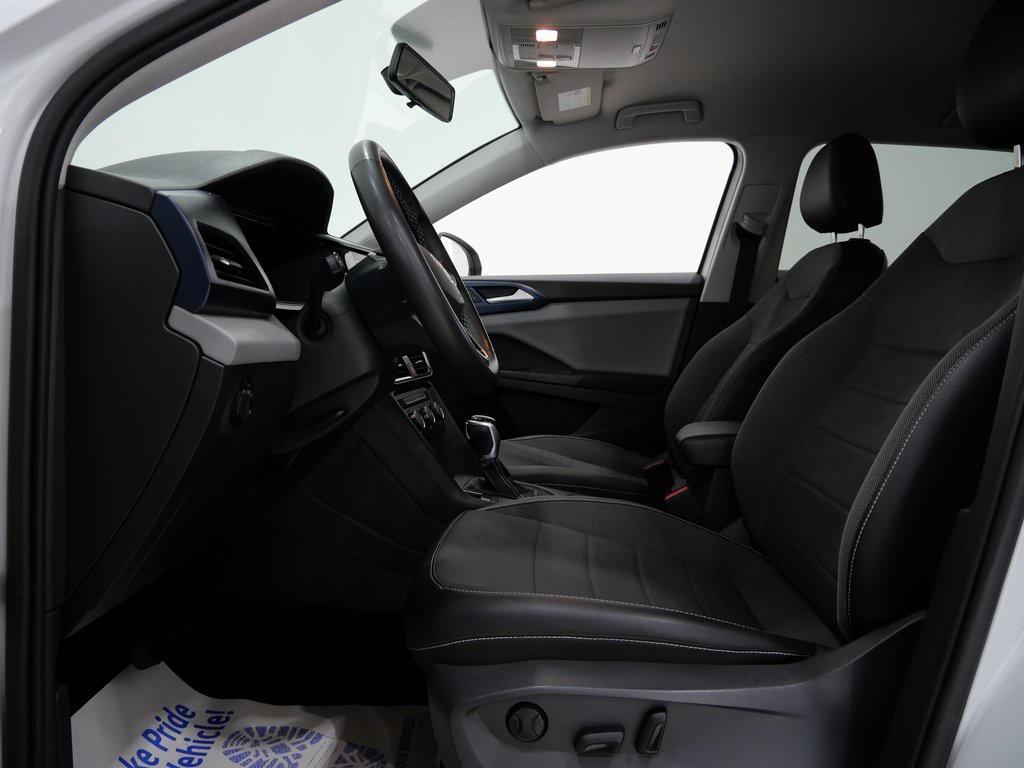 used 2022 Volkswagen Taos car, priced at $18,000