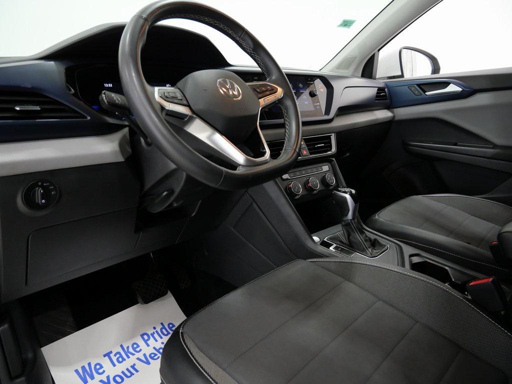 used 2022 Volkswagen Taos car, priced at $18,000