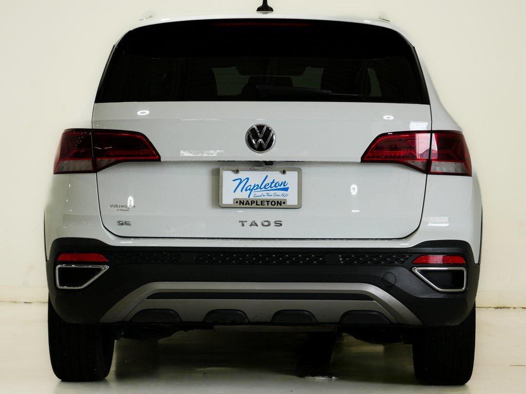 used 2022 Volkswagen Taos car, priced at $18,000