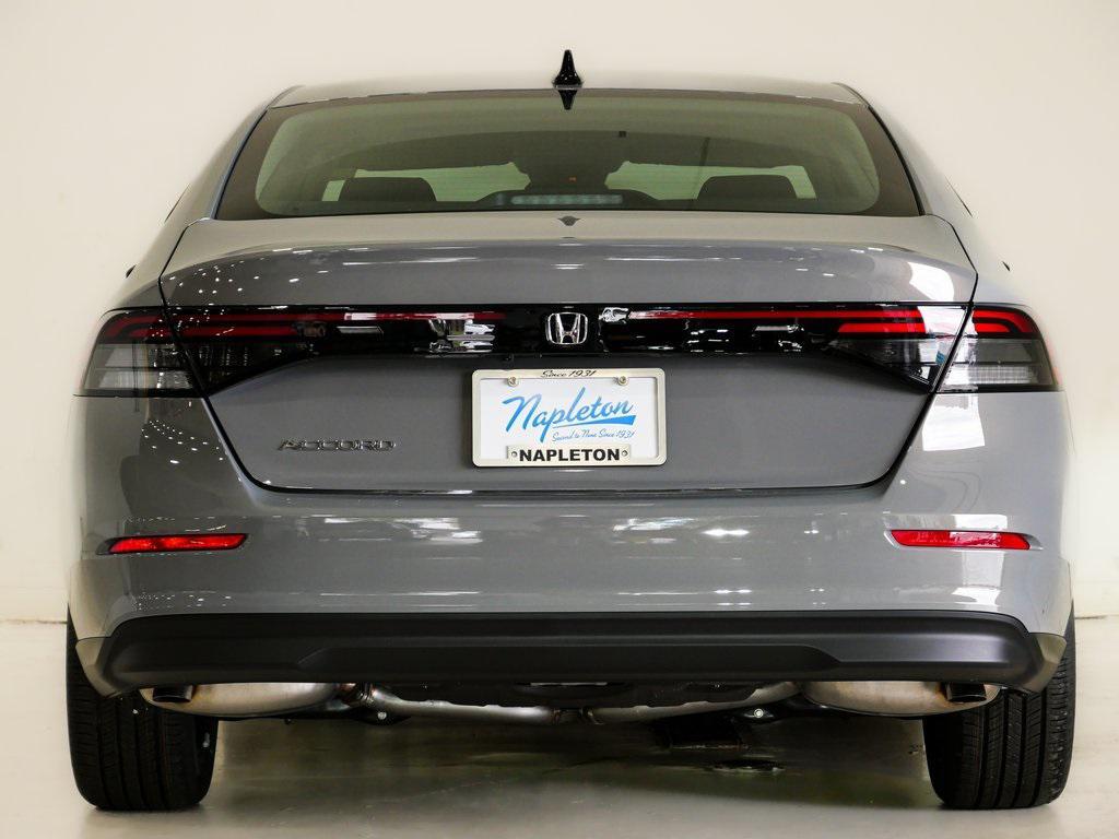 new 2025 Honda Accord car, priced at $30,705