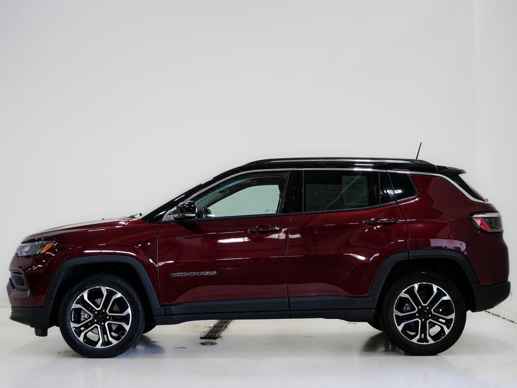 used 2022 Jeep Compass car, priced at $22,300