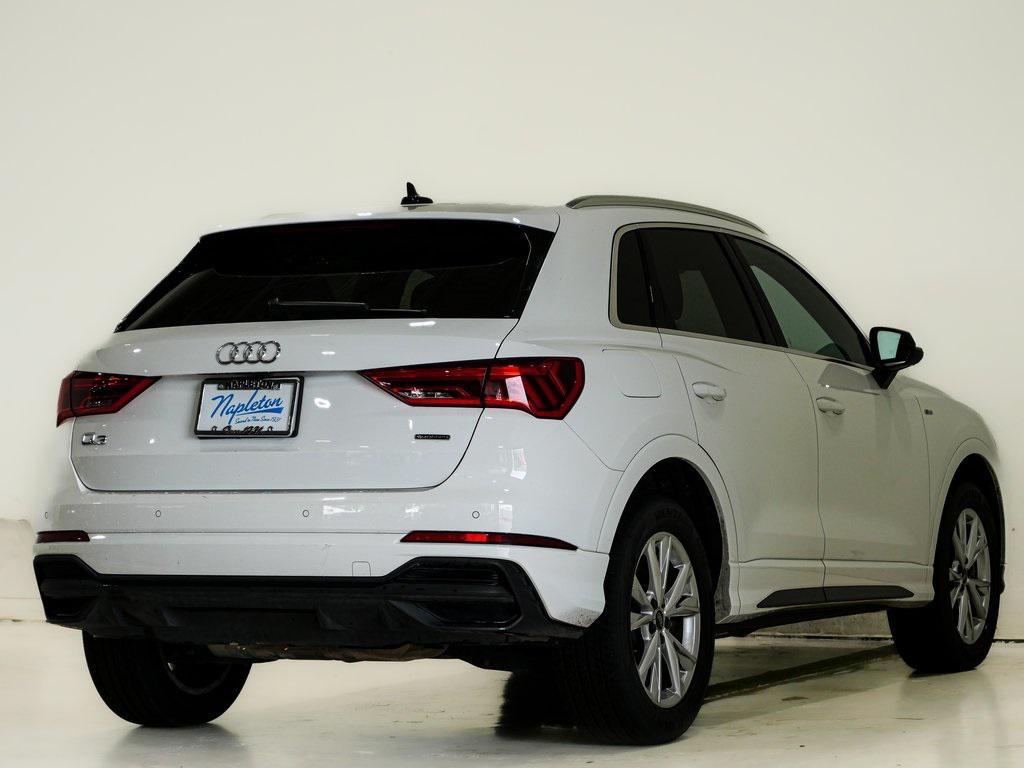 used 2023 Audi Q3 car, priced at $21,500