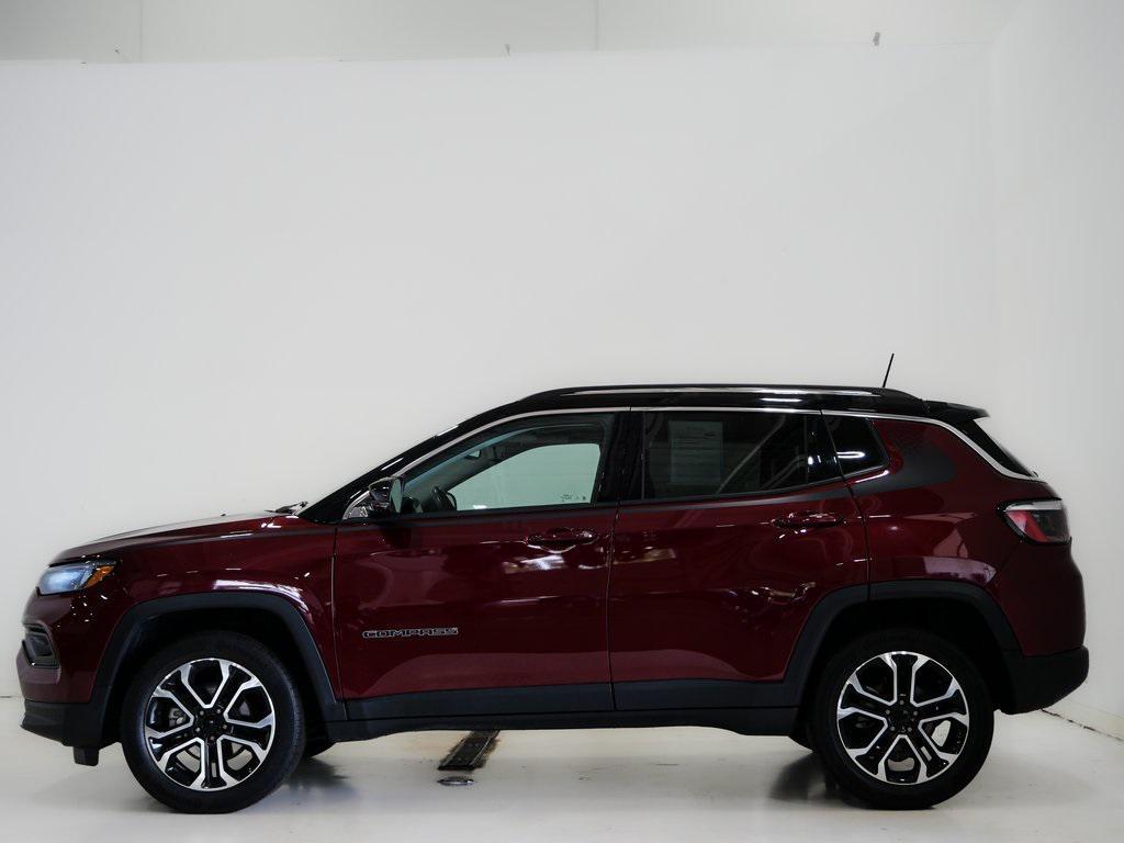 used 2022 Jeep Compass car, priced at $22,300