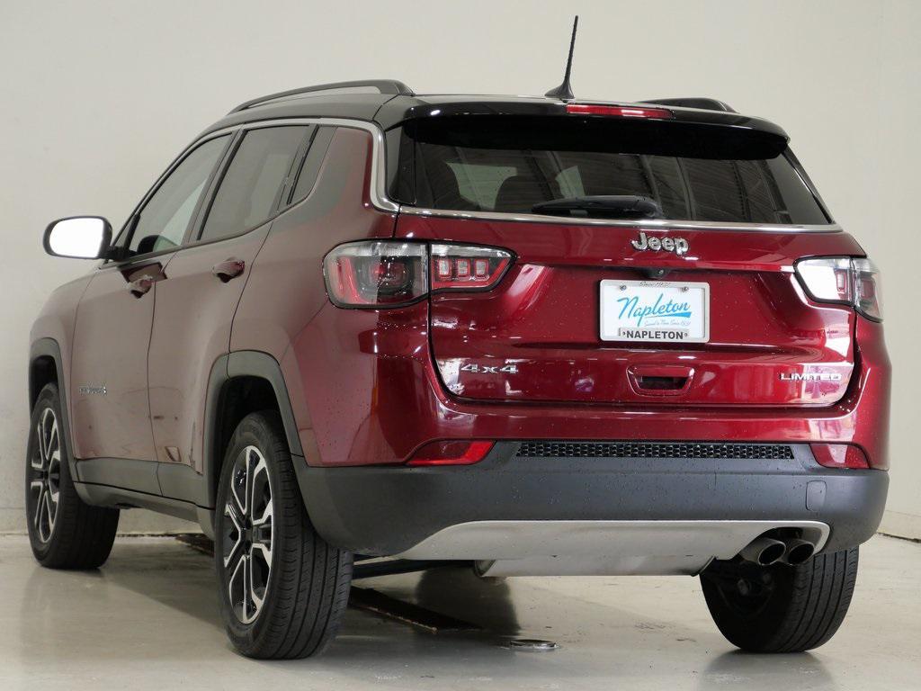 used 2022 Jeep Compass car, priced at $22,300
