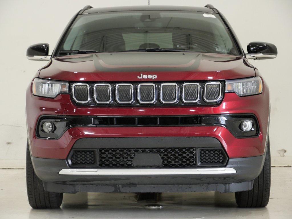 used 2022 Jeep Compass car, priced at $22,300