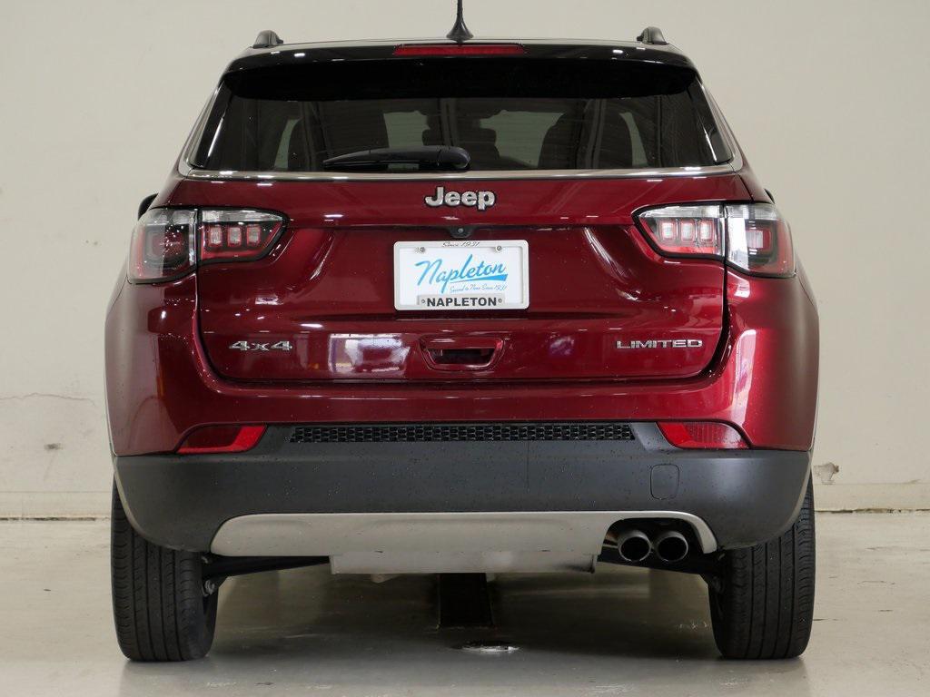 used 2022 Jeep Compass car, priced at $22,300