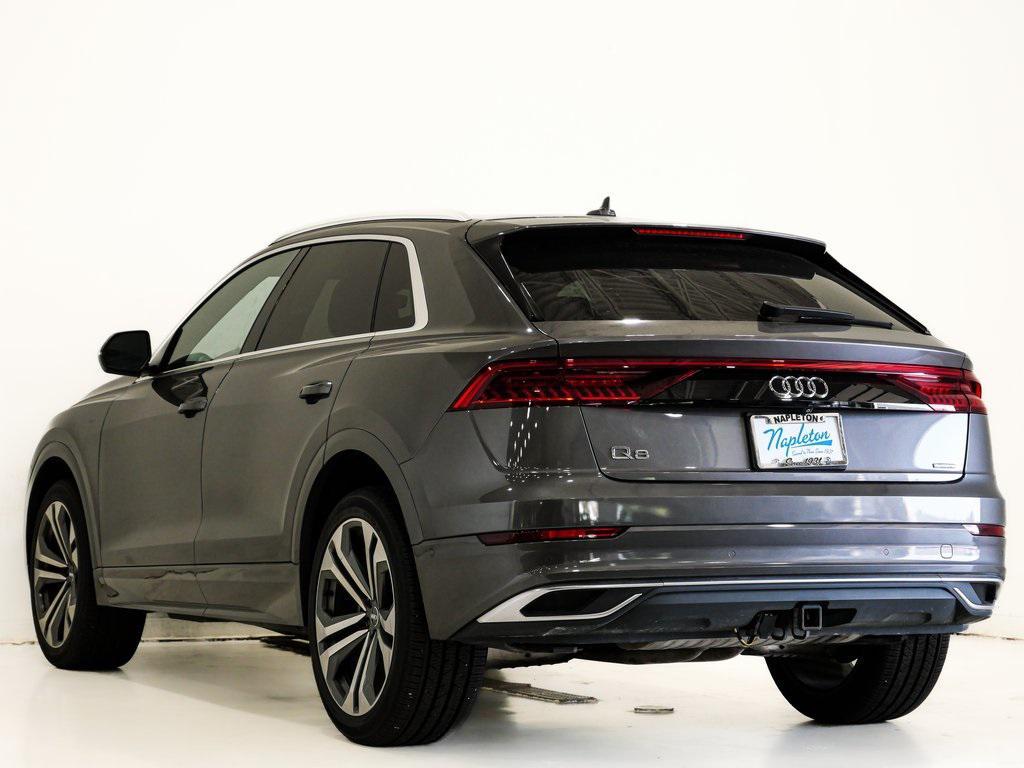 used 2019 Audi Q8 car, priced at $34,500