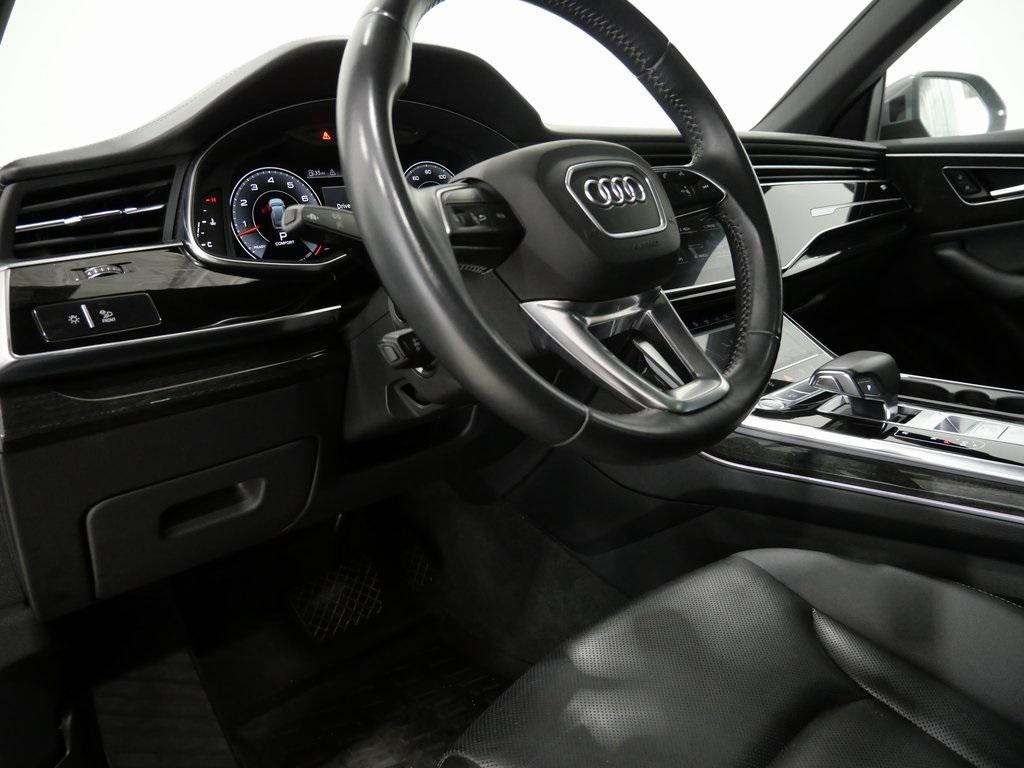 used 2019 Audi Q8 car, priced at $34,500