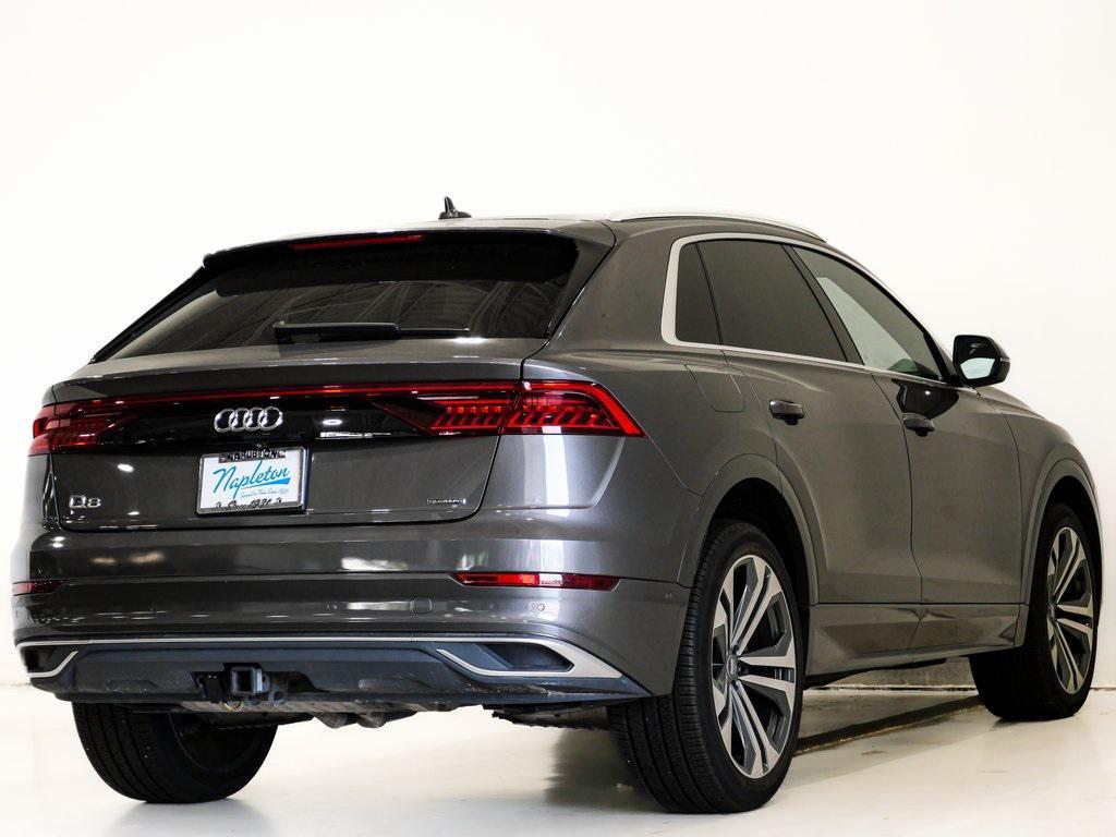 used 2019 Audi Q8 car, priced at $34,500