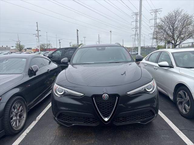 used 2021 Alfa Romeo Stelvio car, priced at $24,500