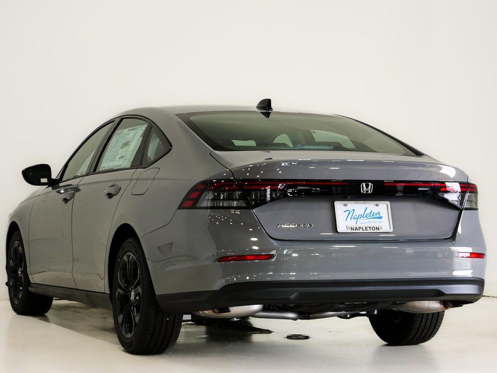 new 2025 Honda Accord car, priced at $30,705