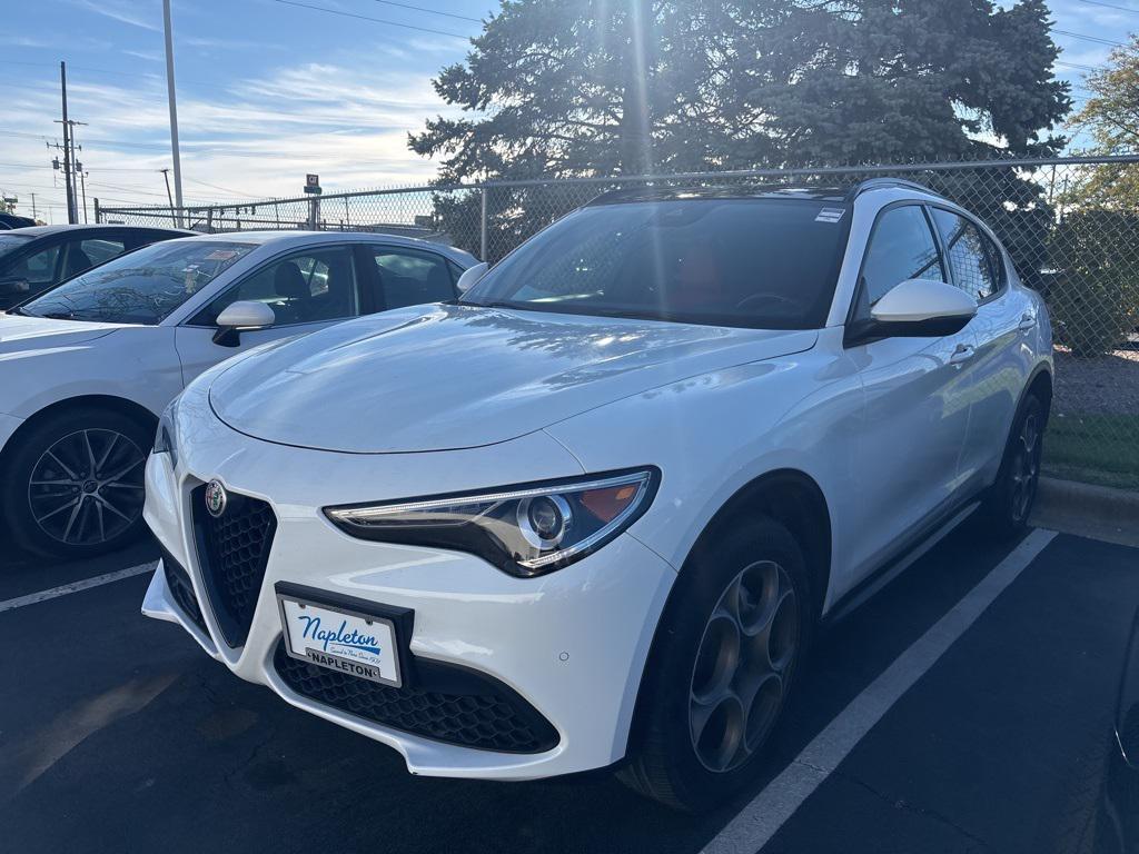 used 2022 Alfa Romeo Stelvio car, priced at $25,000