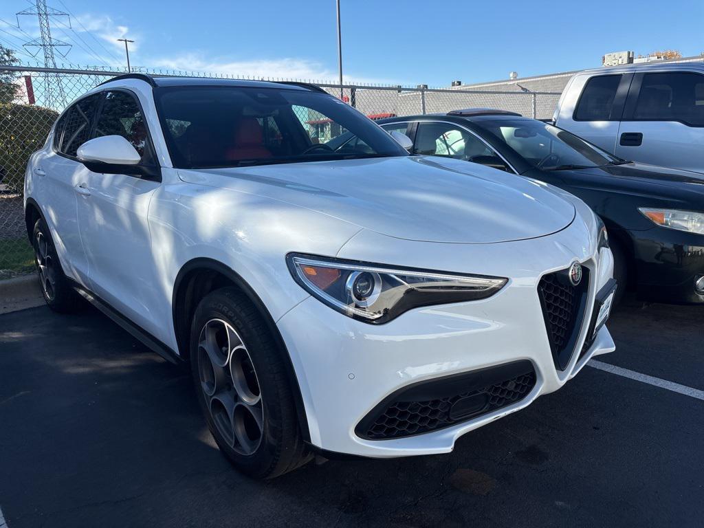used 2022 Alfa Romeo Stelvio car, priced at $25,000