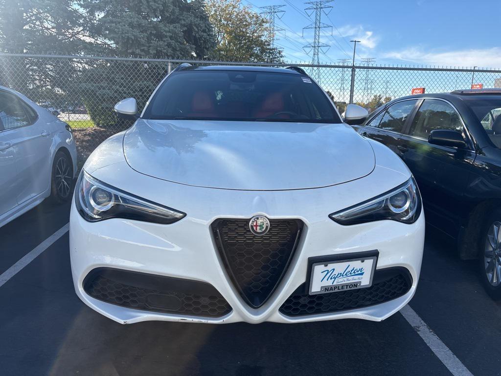 used 2022 Alfa Romeo Stelvio car, priced at $25,000