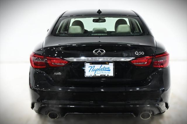 used 2021 INFINITI Q50 car, priced at $24,800