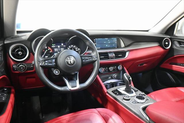 used 2021 Alfa Romeo Stelvio car, priced at $24,500