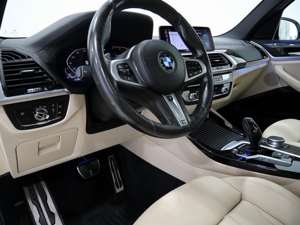 used 2020 BMW X3 car, priced at $27,800