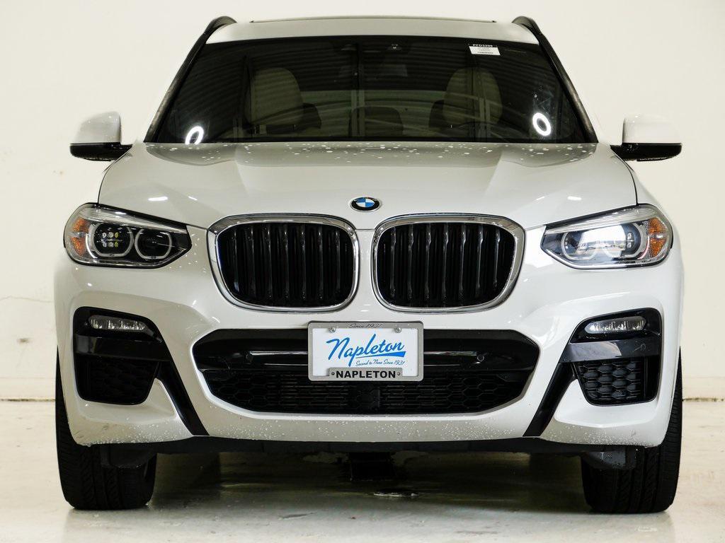 used 2020 BMW X3 car, priced at $27,800