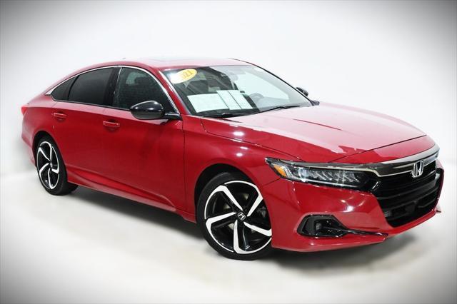 used 2021 Honda Accord car, priced at $23,400