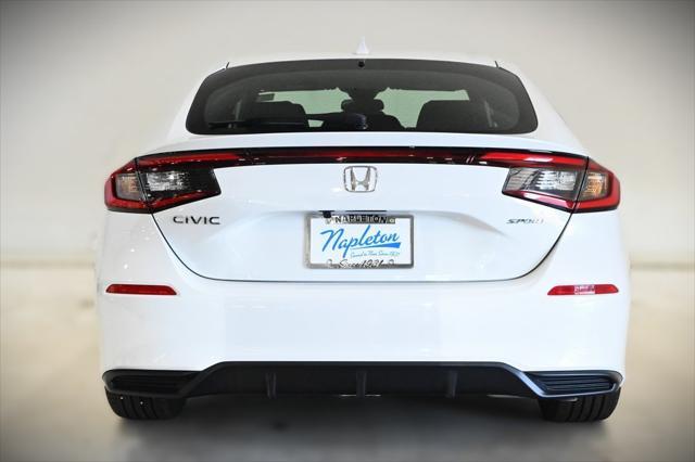 new 2025 Honda Civic car, priced at $27,689