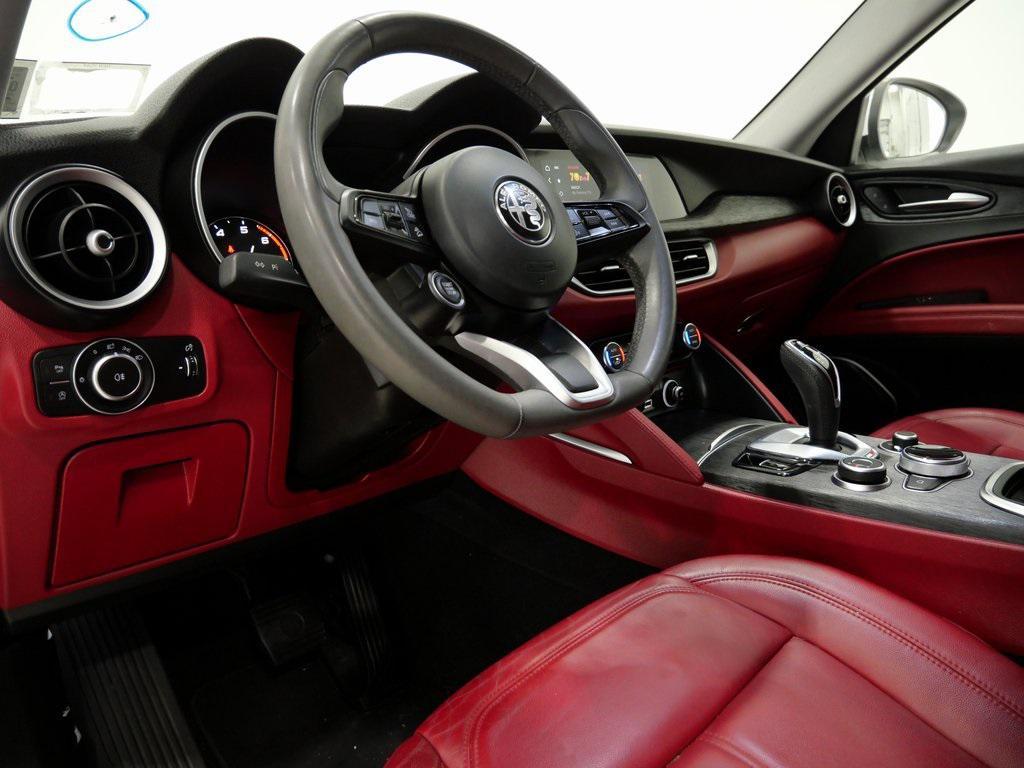 used 2021 Alfa Romeo Stelvio car, priced at $24,000