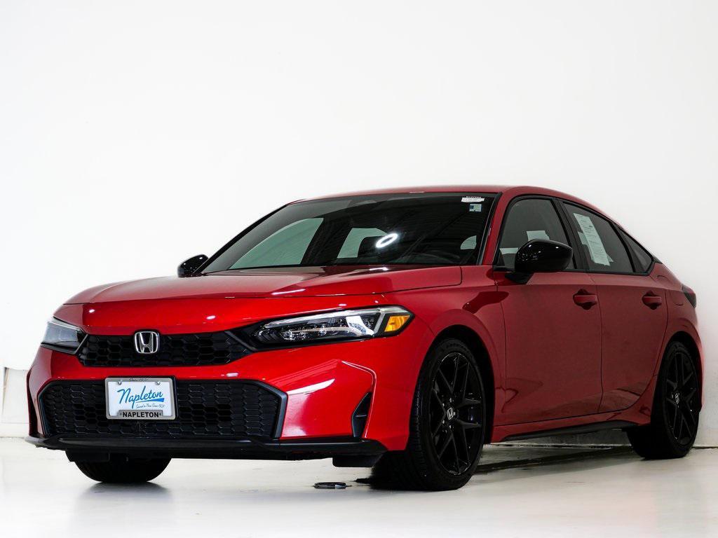 used 2025 Honda Civic car, priced at $24,400