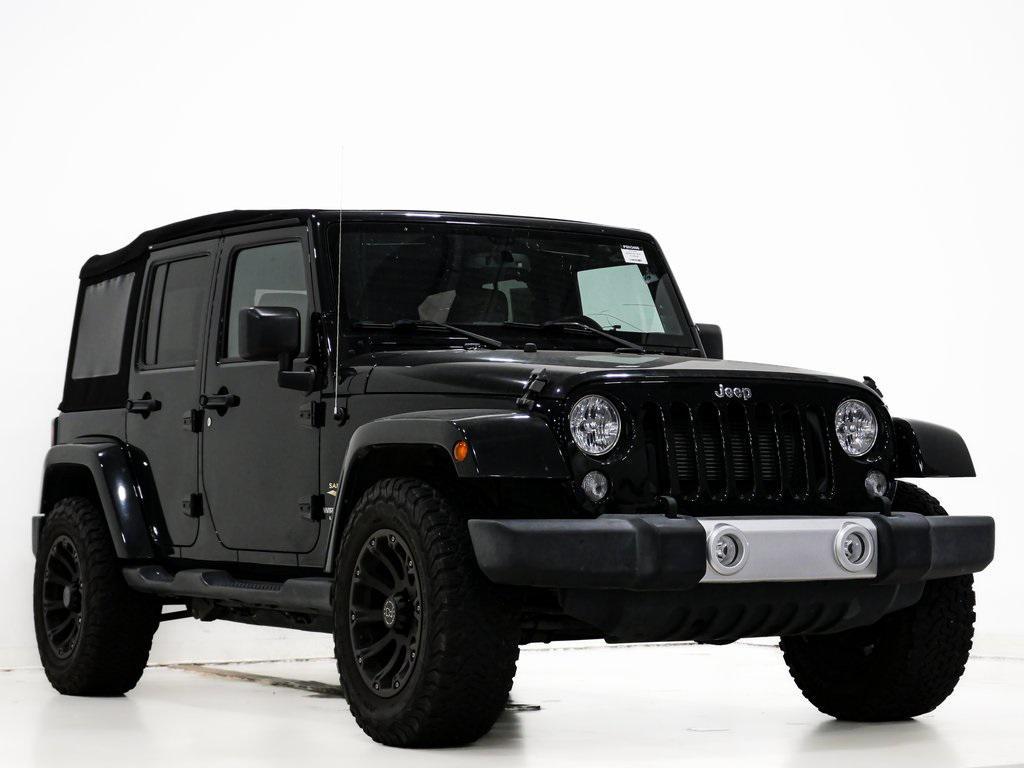 used 2015 Jeep Wrangler Unlimited car, priced at $19,500