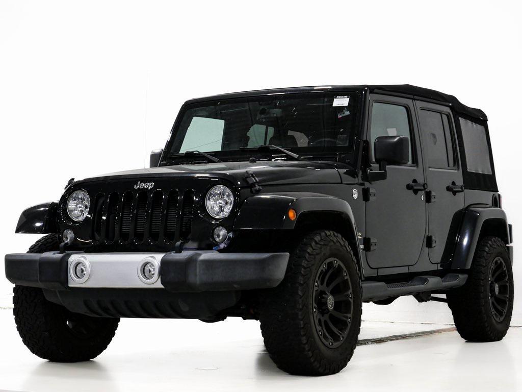 used 2015 Jeep Wrangler Unlimited car, priced at $19,500