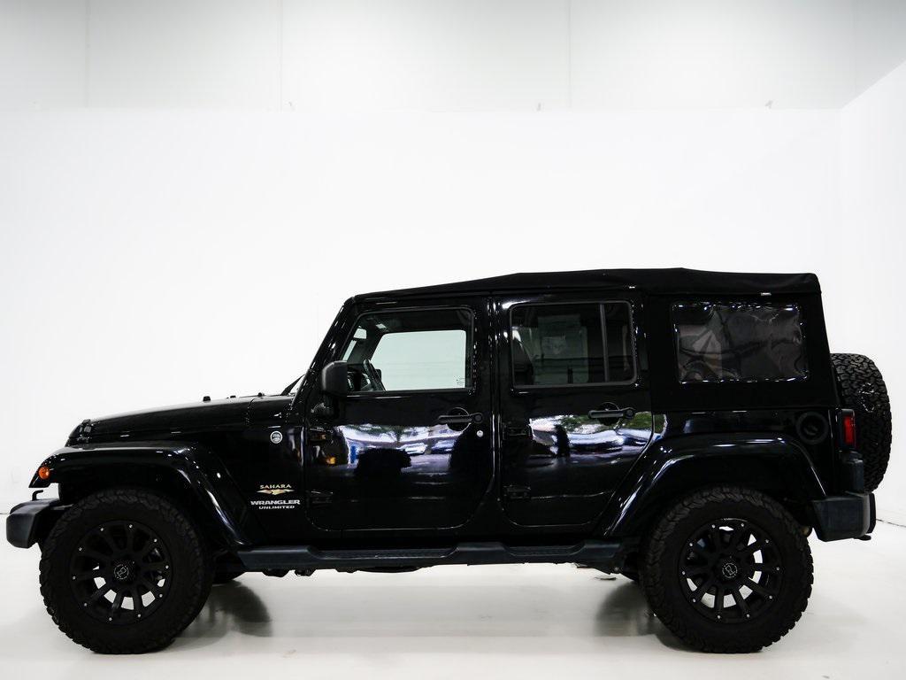 used 2015 Jeep Wrangler Unlimited car, priced at $19,500