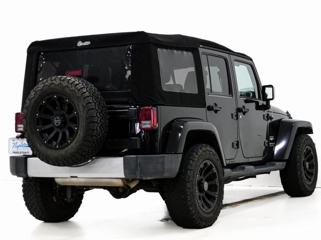 used 2015 Jeep Wrangler Unlimited car, priced at $19,500