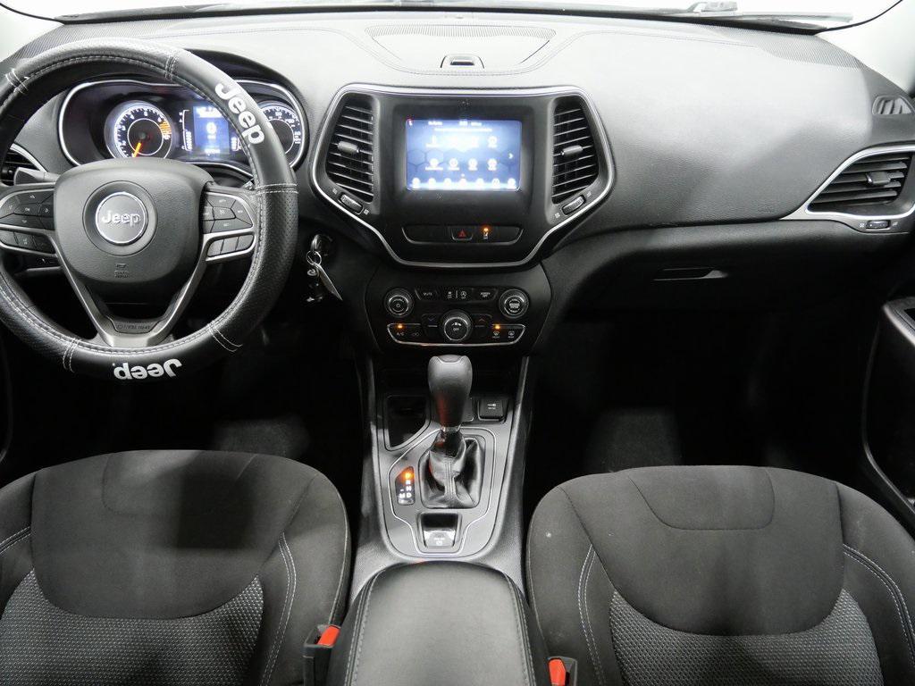 used 2021 Jeep Cherokee car, priced at $14,300