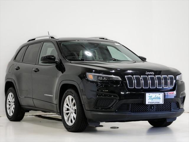used 2021 Jeep Cherokee car, priced at $15,000