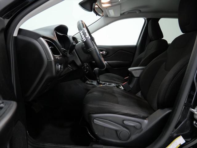 used 2021 Jeep Cherokee car, priced at $15,000