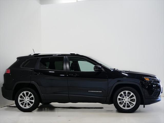 used 2021 Jeep Cherokee car, priced at $15,000