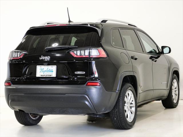 used 2021 Jeep Cherokee car, priced at $15,000