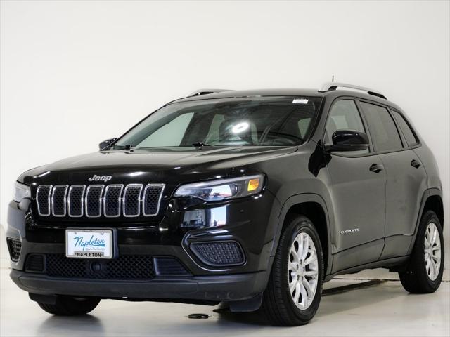 used 2021 Jeep Cherokee car, priced at $15,000