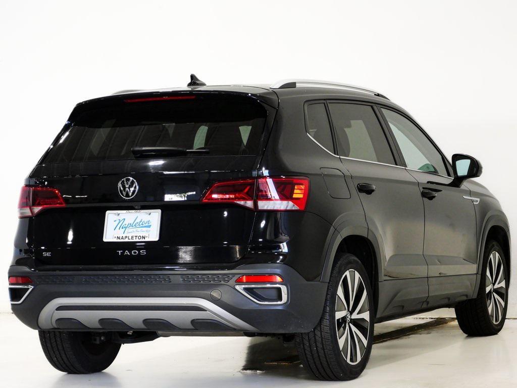 used 2024 Volkswagen Taos car, priced at $20,400