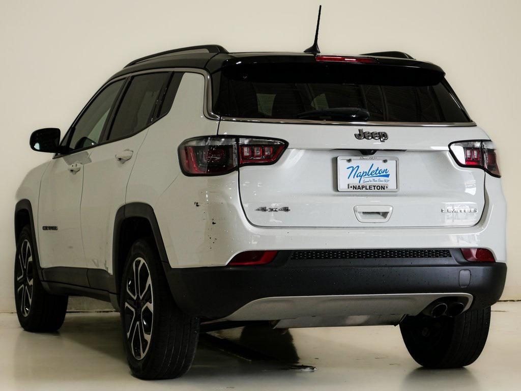 used 2022 Jeep Compass car, priced at $21,000