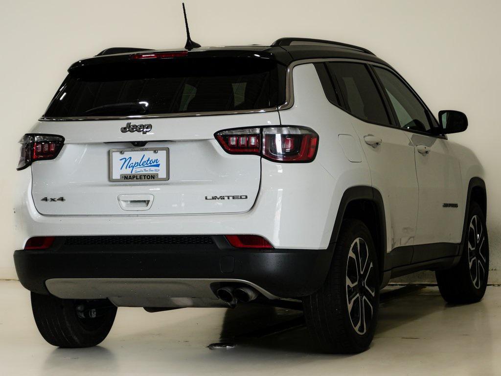 used 2022 Jeep Compass car, priced at $21,000