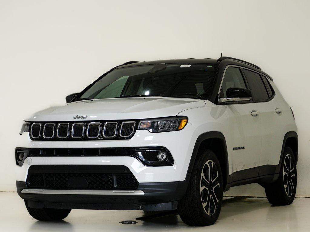 used 2022 Jeep Compass car, priced at $21,000