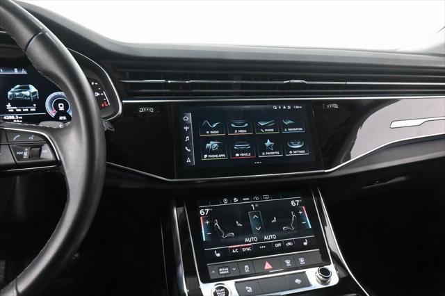 used 2022 Audi Q8 car, priced at $44,000
